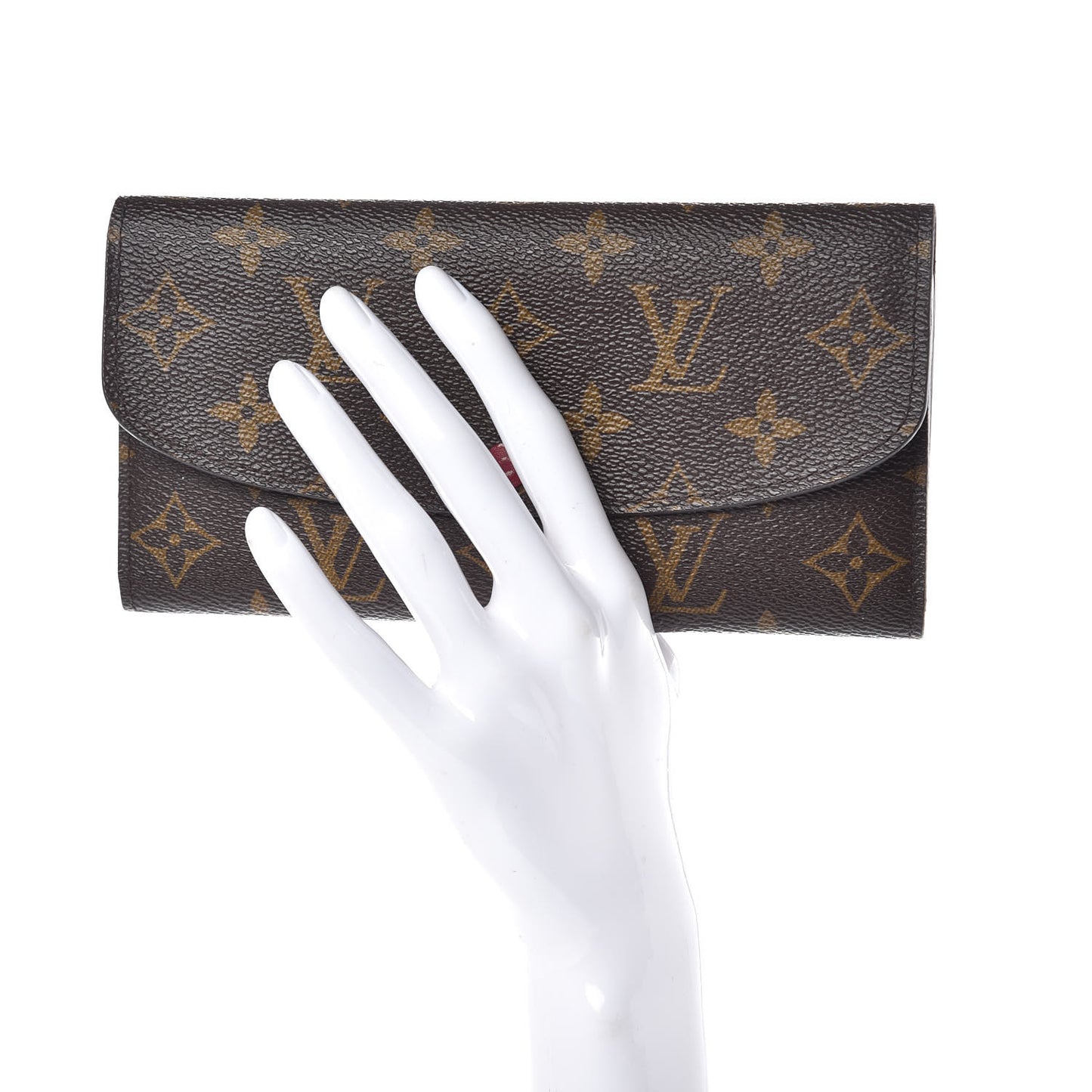 Monogram Emilie Wallet Fuchsia