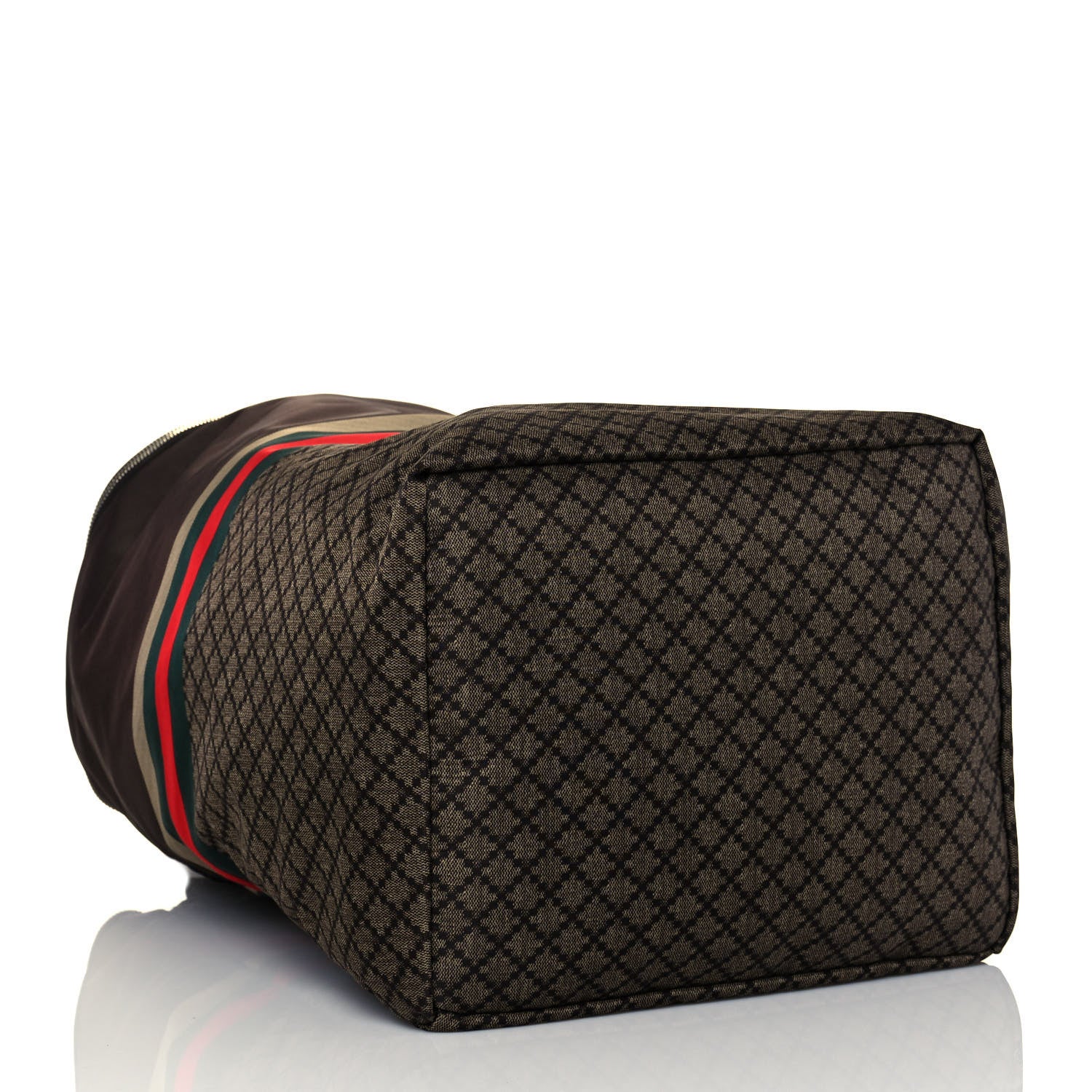 Gucci Nylon Diamante Backpack Brown 4 of 17