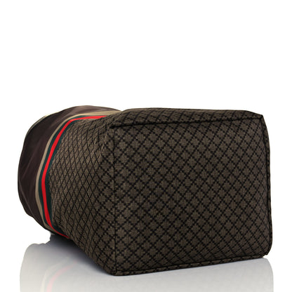 Gucci Nylon Diamante Backpack Brown 4 of 17