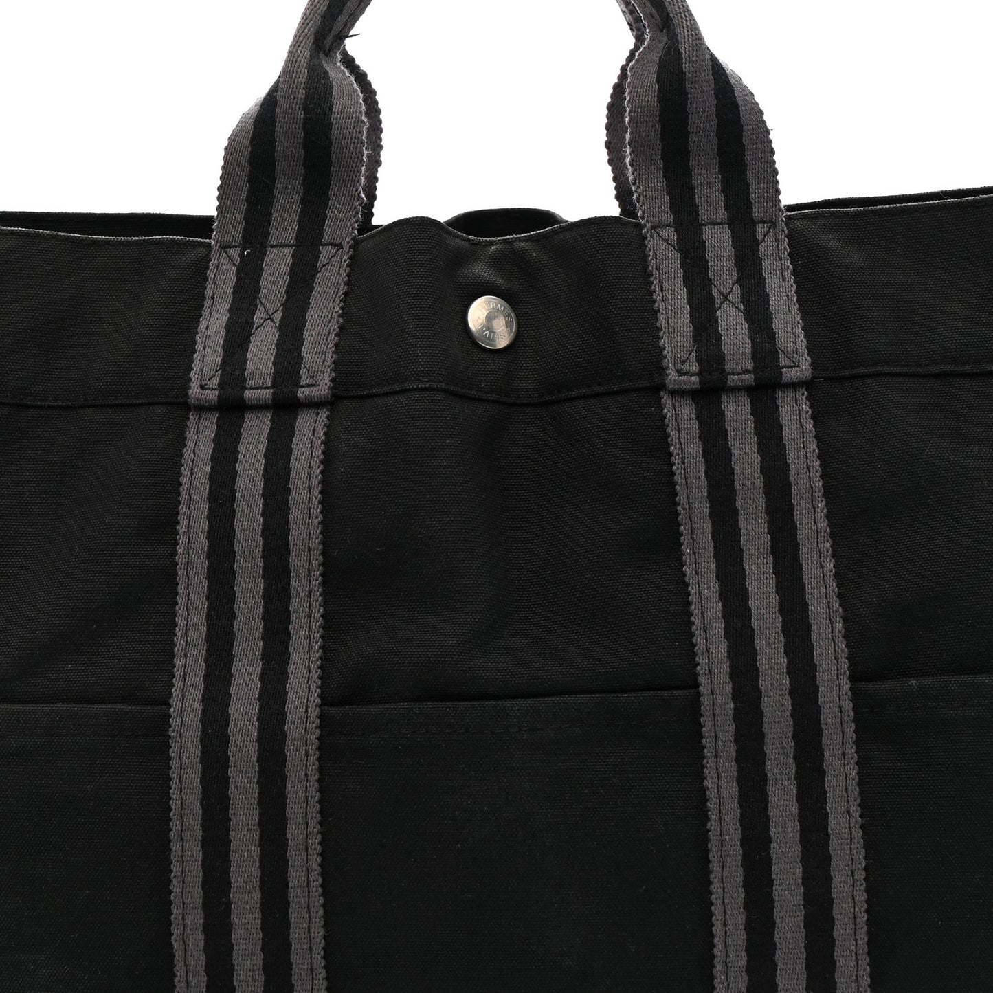 Canvas Herline MM Tote Black
