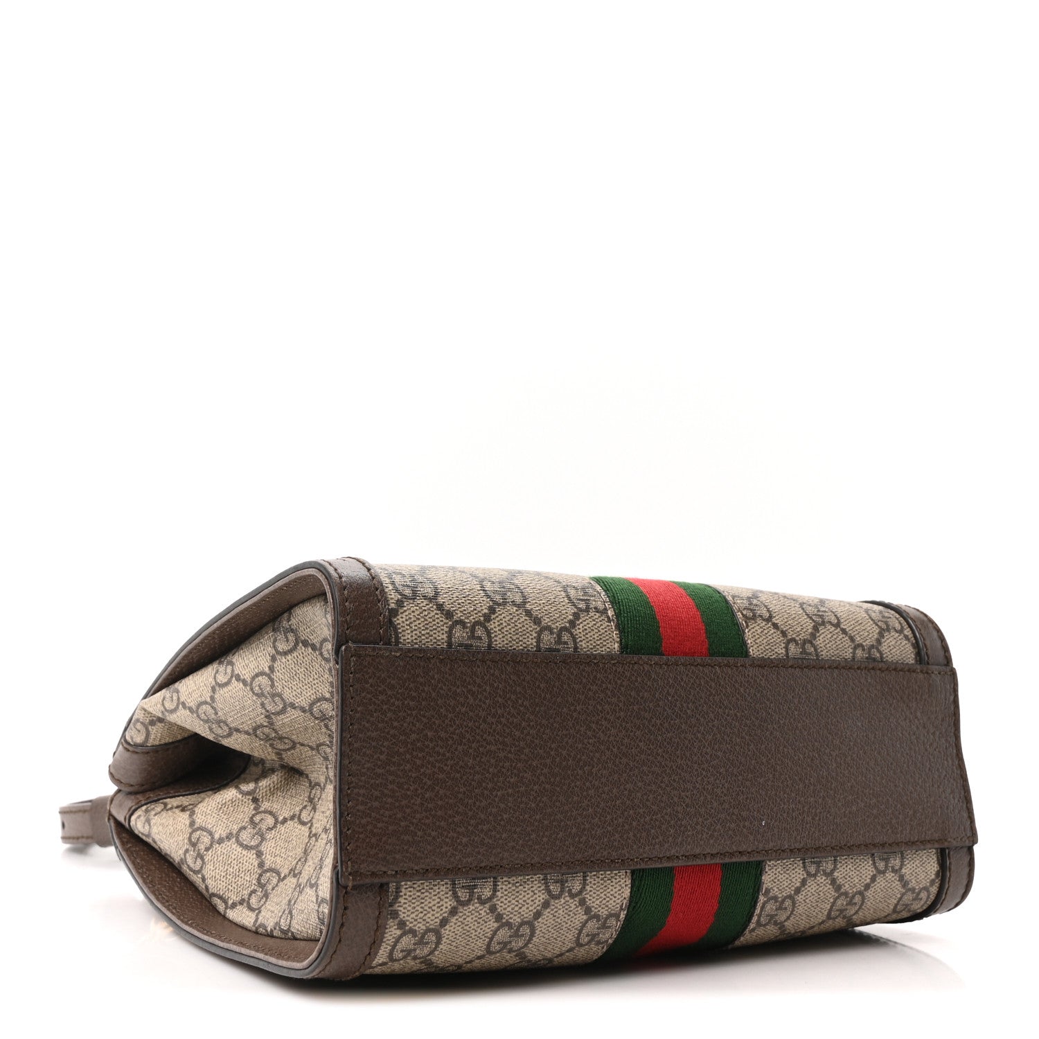 Gucci GG Supreme Monogram Small Ophidia Tote Bag Brown 4 of 10