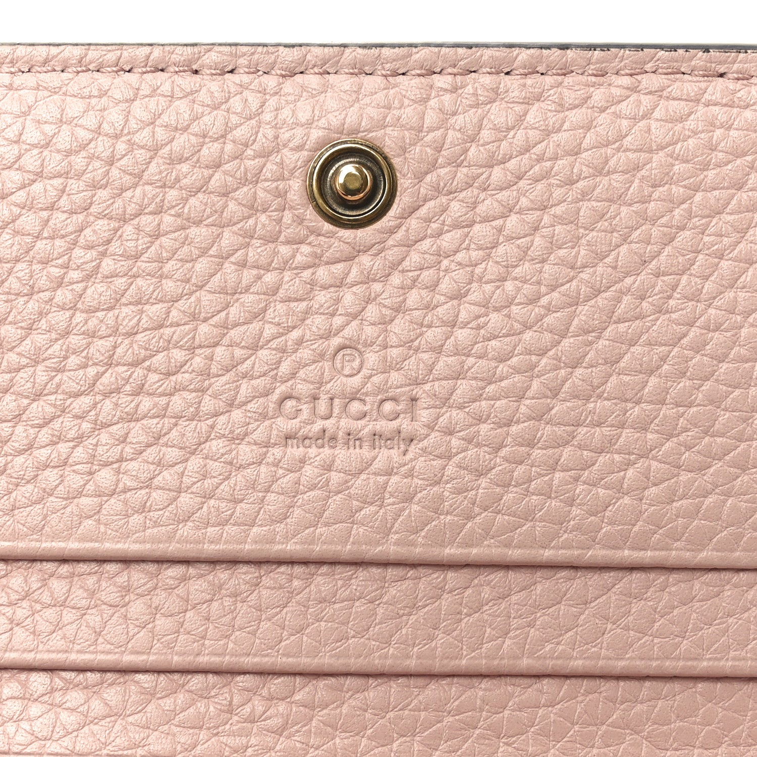 Gucci Cellarius Calfskin Blind for Love Animalier Card Case Perfect Pink 6 of 7