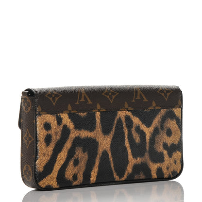 Louis Vuitton Monogram Animal Print Pochette Felicie Chain Wallet 4 of 7