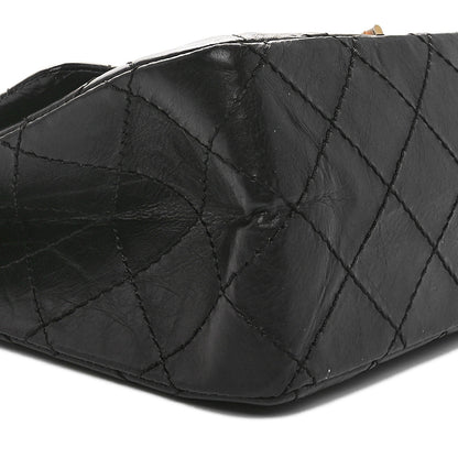 Chanel Aged Calfskin Quilted 2.55 Reissue 226 Flap Black 9 of 10