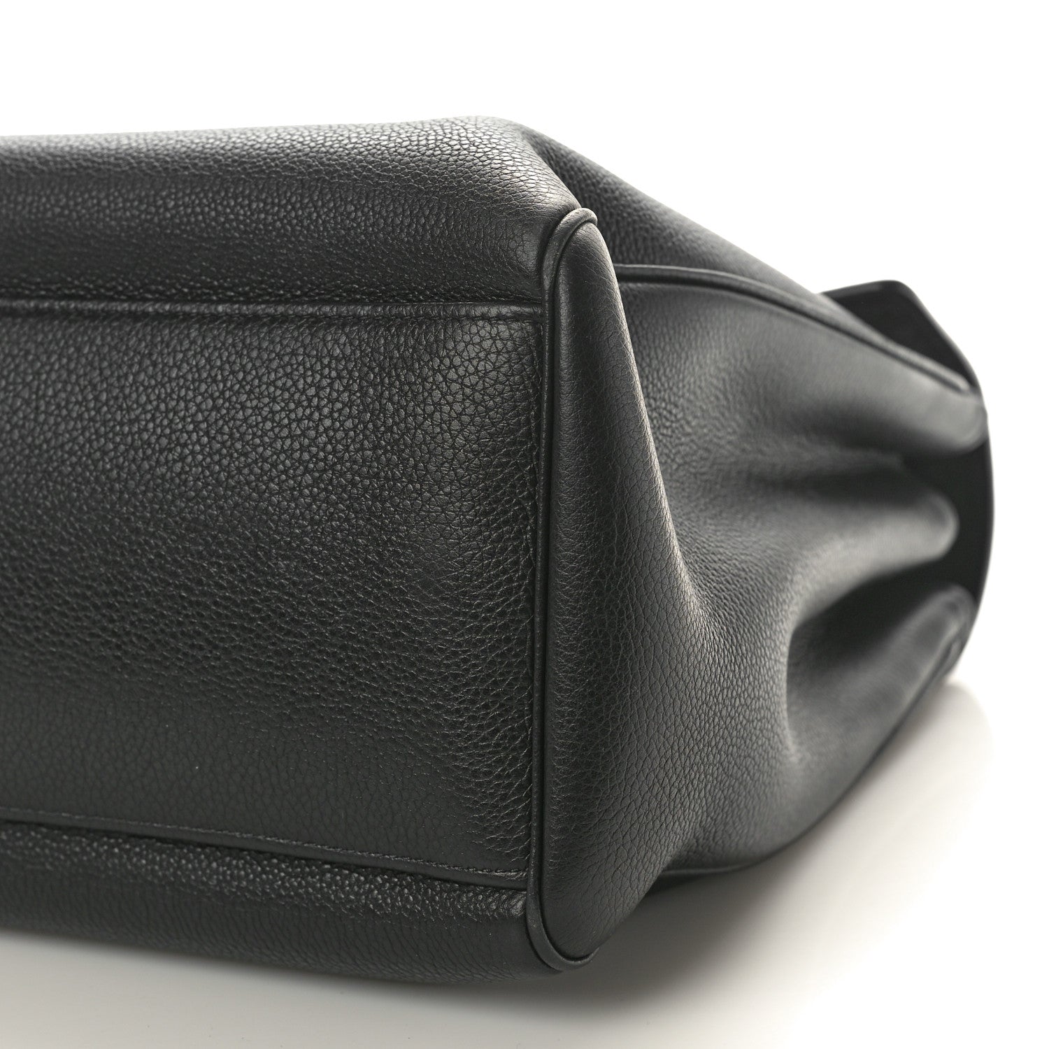 Celine Supple Grained Calfskin Medium Soft 16 Bag Black 9 of 12