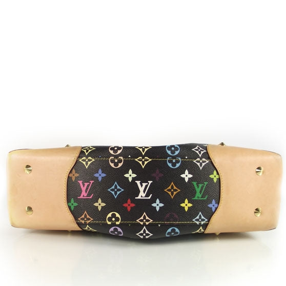 Louis Vuitton Monogram Multicolor Judy MM Black 5 of 11
