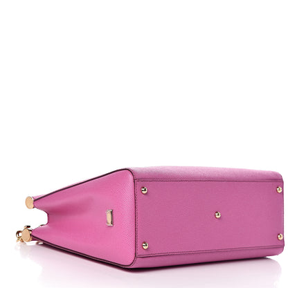 Dolce & Gabbana Dauphine Miss Sicily Satchel Pink 4 of 10