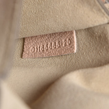 Chloe Grained Lambskin Drew Shoulder Bag Cement Pink 7 of 8