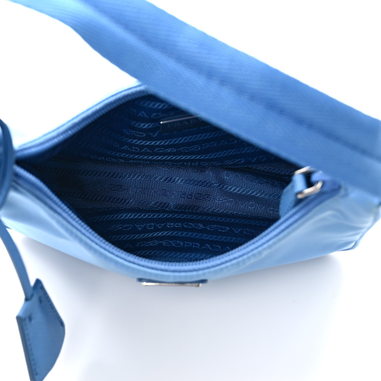 Prada Re-Nylon Saffiano Mini Re-Edition 2000 Bag Pervinca 5 of 9