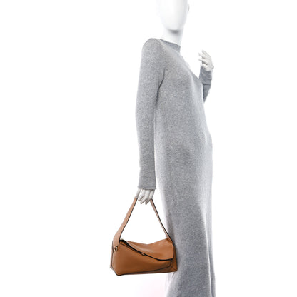 Loewe Calfskin Puzzle Hobo Tan 2 of 13