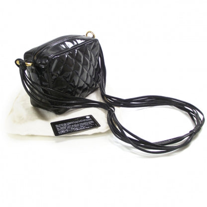 Chanel Patent Quilted Tassel Bag 3 of 13