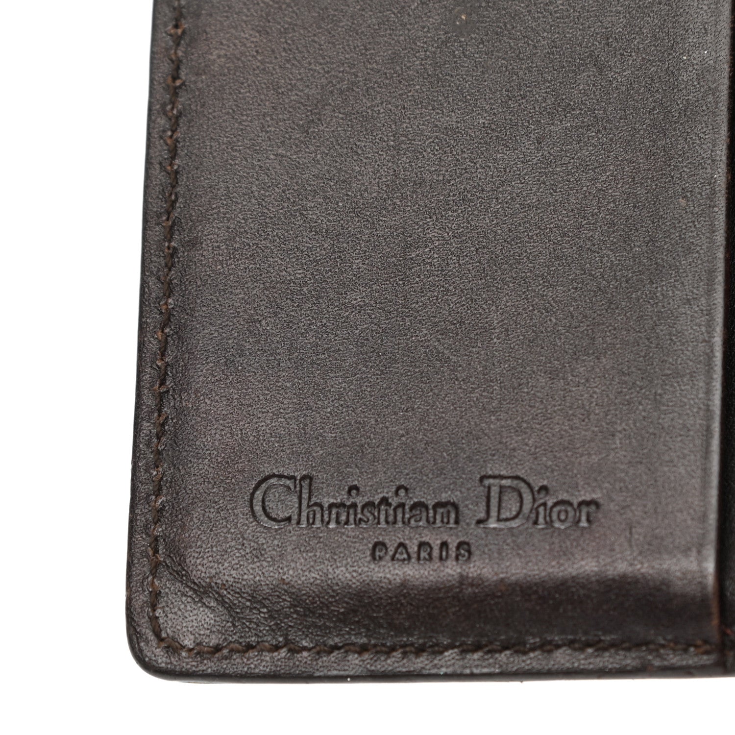 Christian Dior Monogram Compact Wallet Light Brown 6 of 12