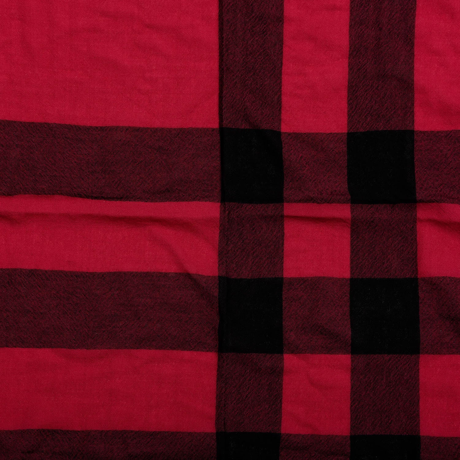 Burberry Merino Wool Check Square Scarf Fucshia 2 of 3