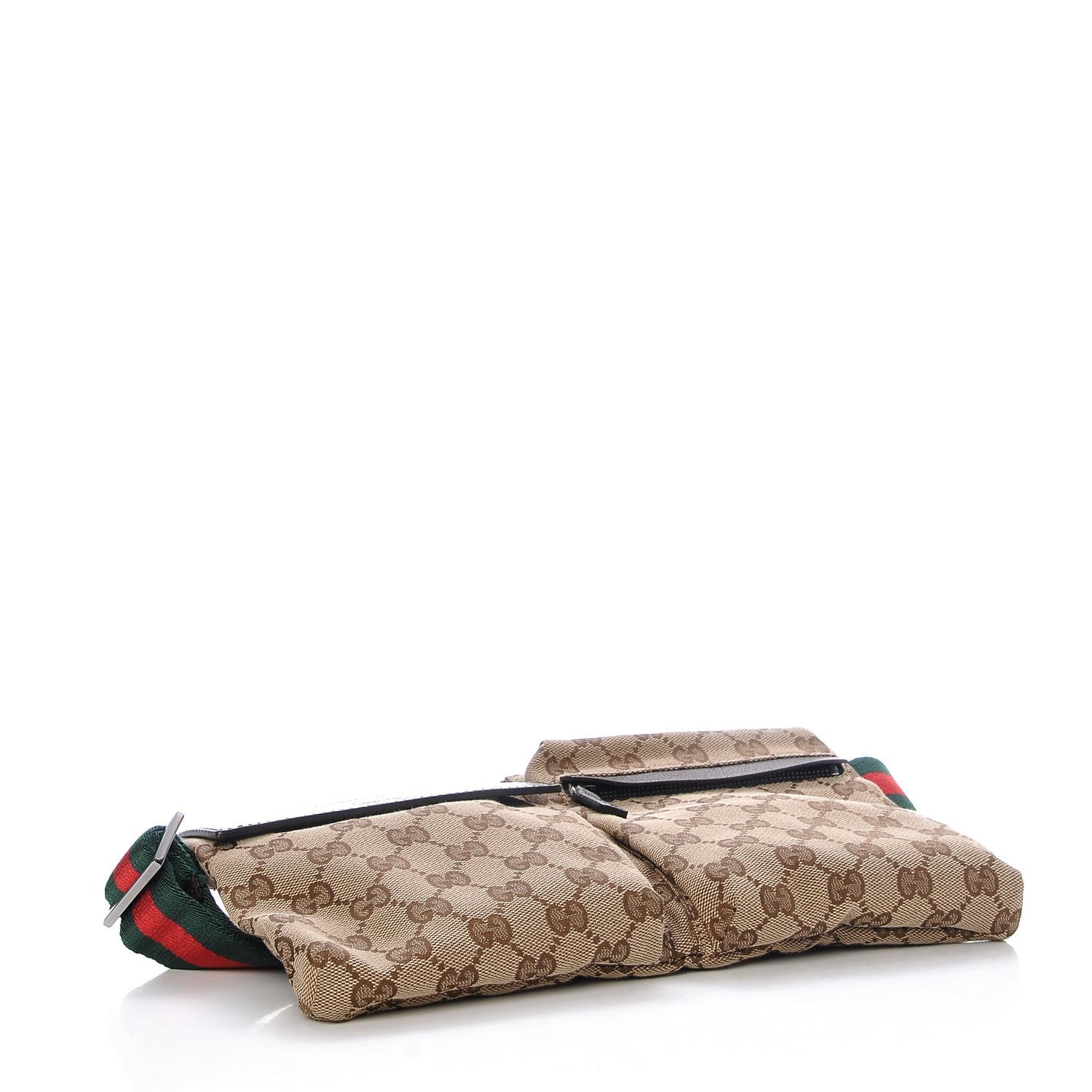 Gucci Monogram Web Belt Bag Dark Brown 4 of 8
