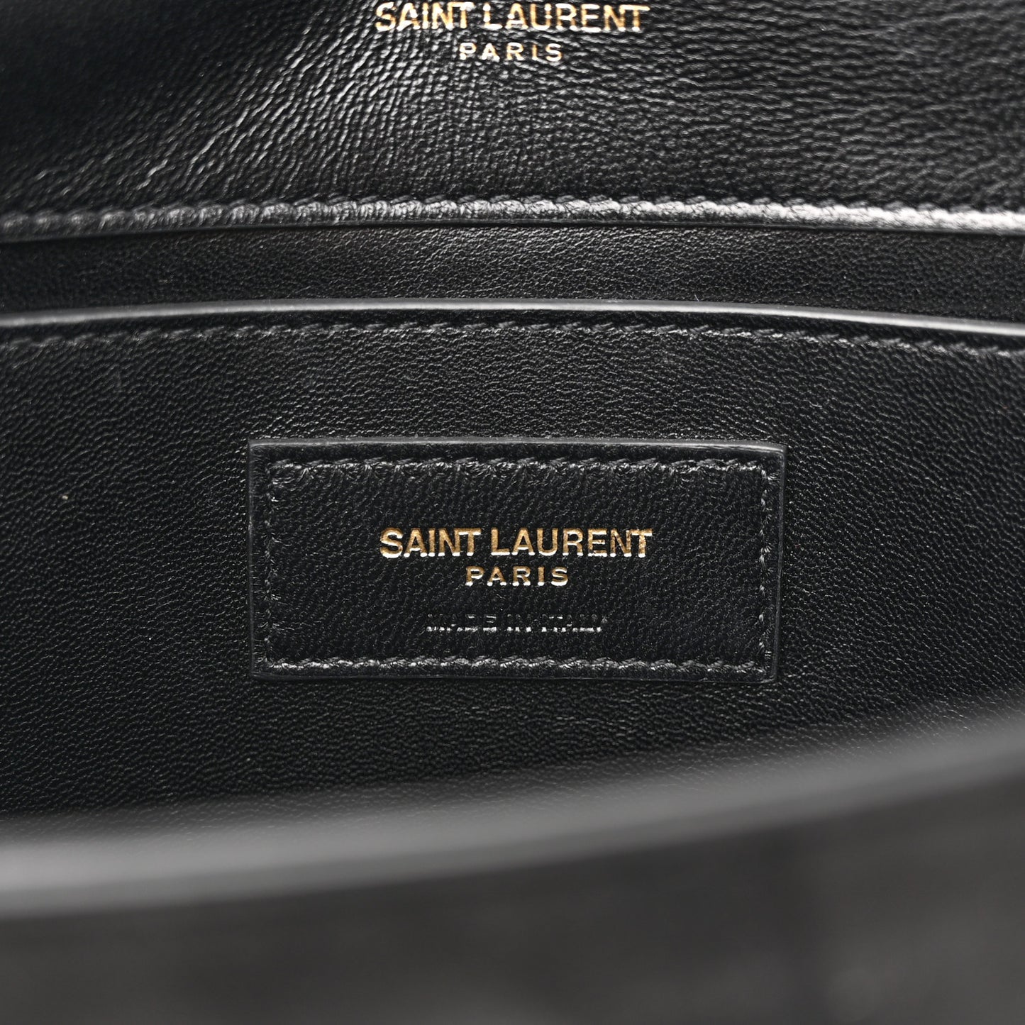 Suede Embroidered Small Monogram Kate Satchel Black