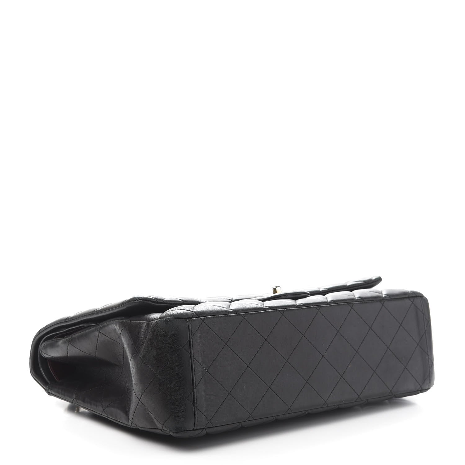 Chanel Lambskin Quilted Maxi Double Flap Black 4 of 20