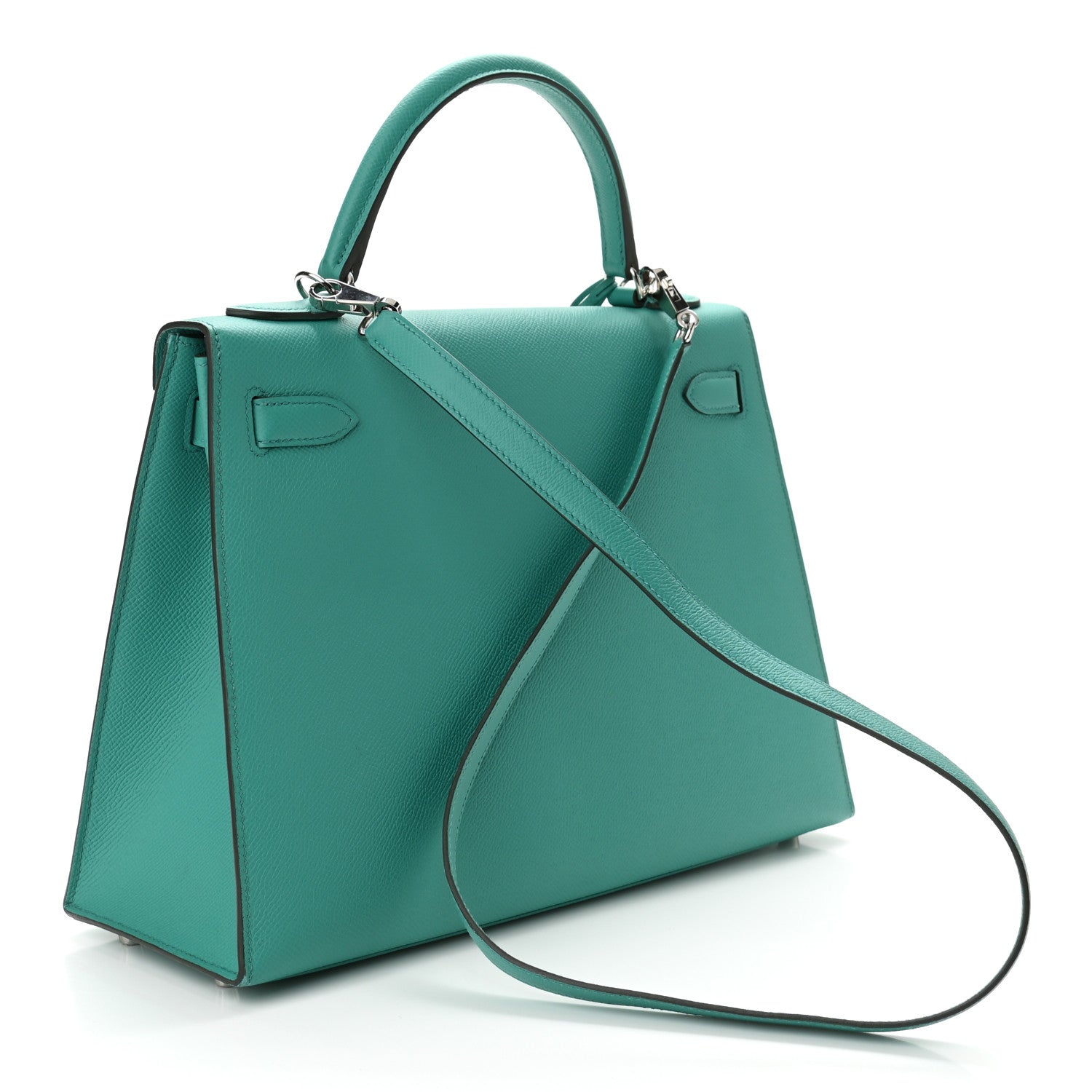 Hermes Epsom Kelly Sellier 32 Vert Verone 2 of 10