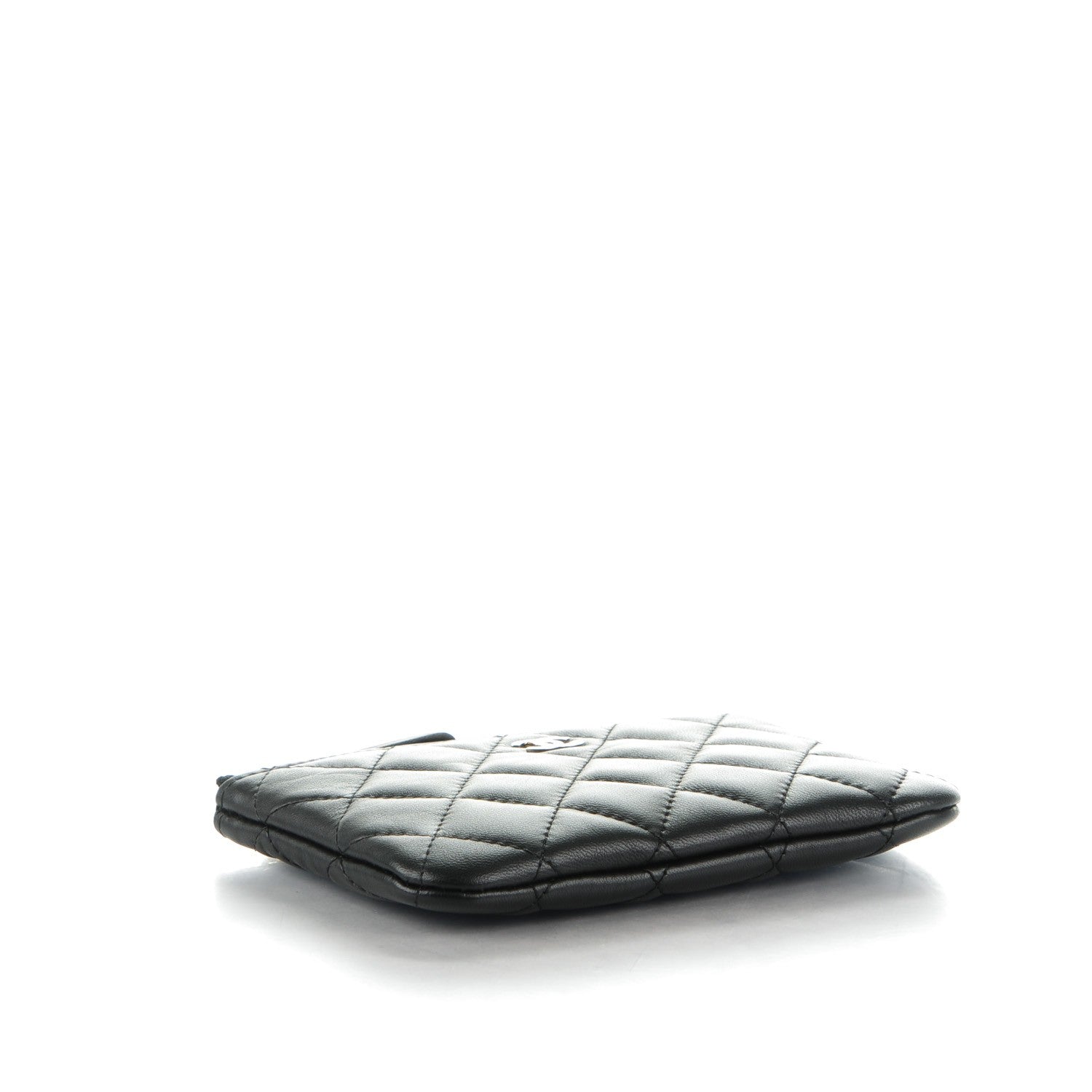 Chanel Lambskin Quilted Casino Coin Purse Black 4 of 7