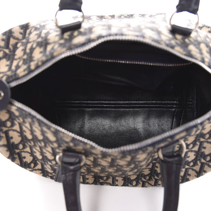 Christian Dior Monogram Boston Navy Blue 5 of 13