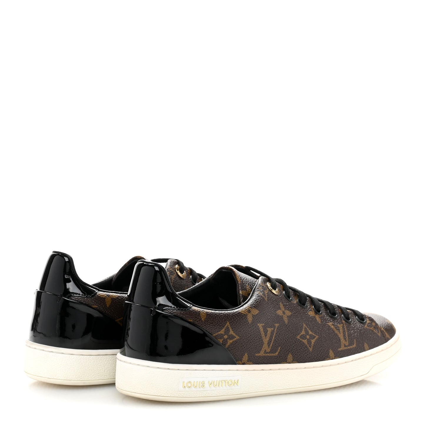 Patent Monogram Frontrow Sneakers 39