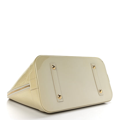 Louis Vuitton Vernis Alma GM Blanc Corail 4 of 10