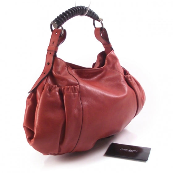 Leather Mombasa Horn Bag