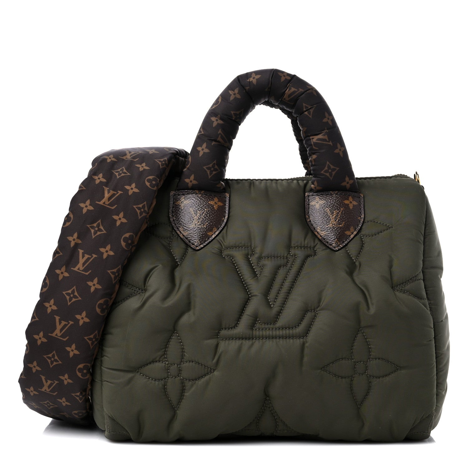 Louis Vuitton Econyl Mini Monogram Pillow Speedy Bandouliere 25 Khaki 1 of 8