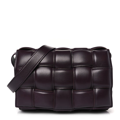 Bottega Veneta Nappa Maxi Intreccio Padded Cassette Crossbody Bag Grape 1 of 10
