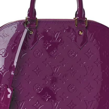 Louis Vuitton Vernis Alma MM Amethyste 7 of 9