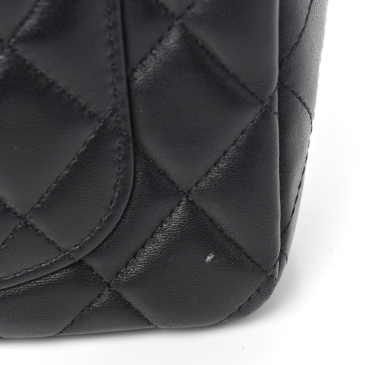 Chanel Lambskin Quilted Mini Rectangular Flap Black 16 of 16