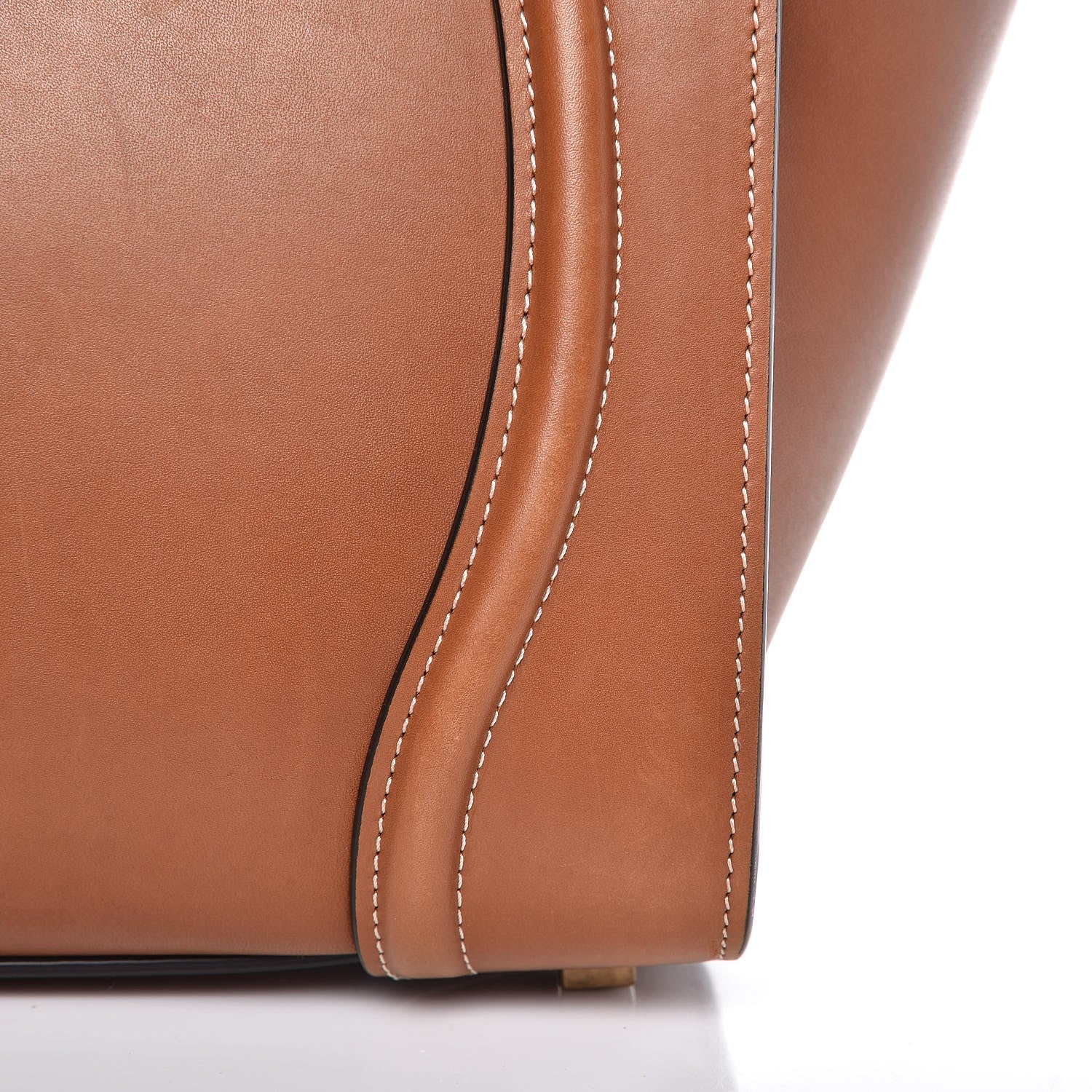 Celine Natural Calfskin Mini Luggage Tan 9 of 12