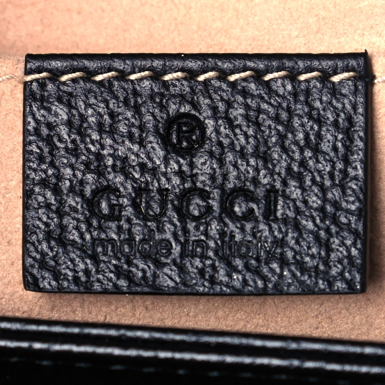 Gucci Calfskin GG Web Small Ophidia Chain Shoulder Bag Black 6 of 12