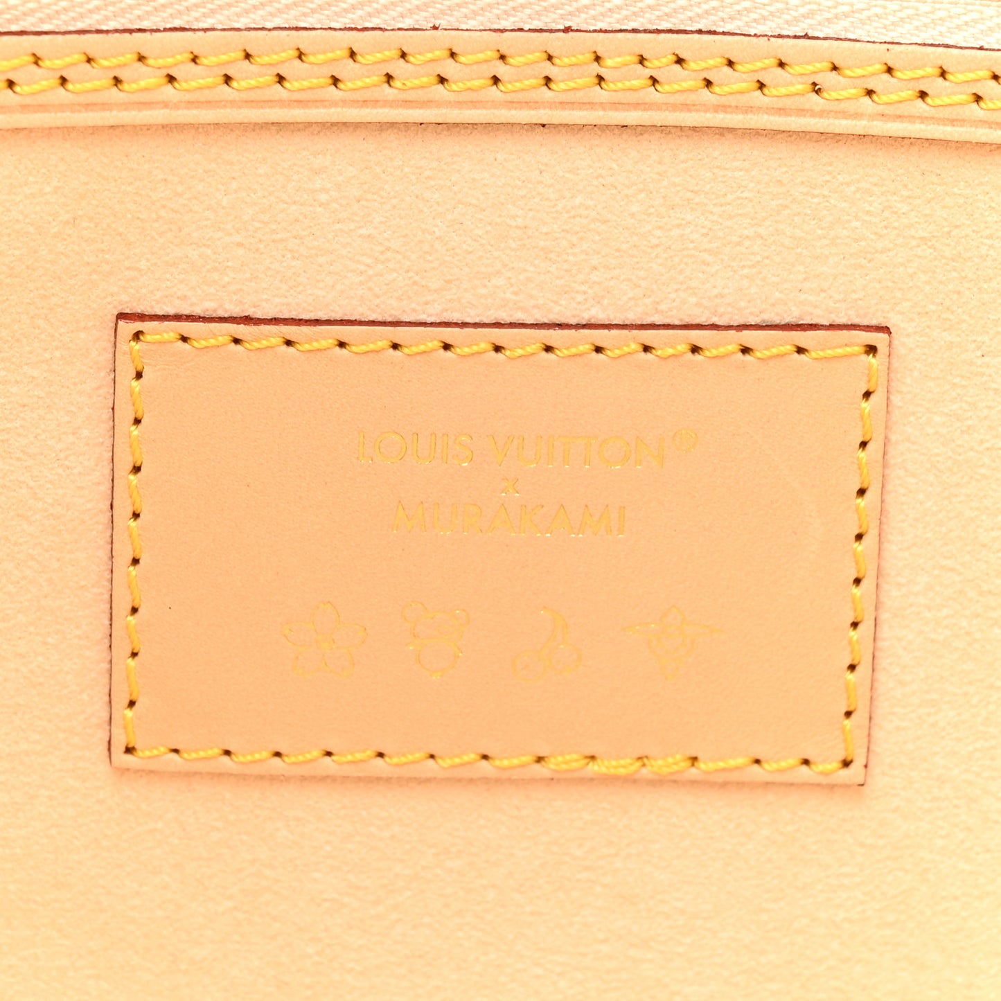 LV x TM Monogram Multicolor Neverfull MM White