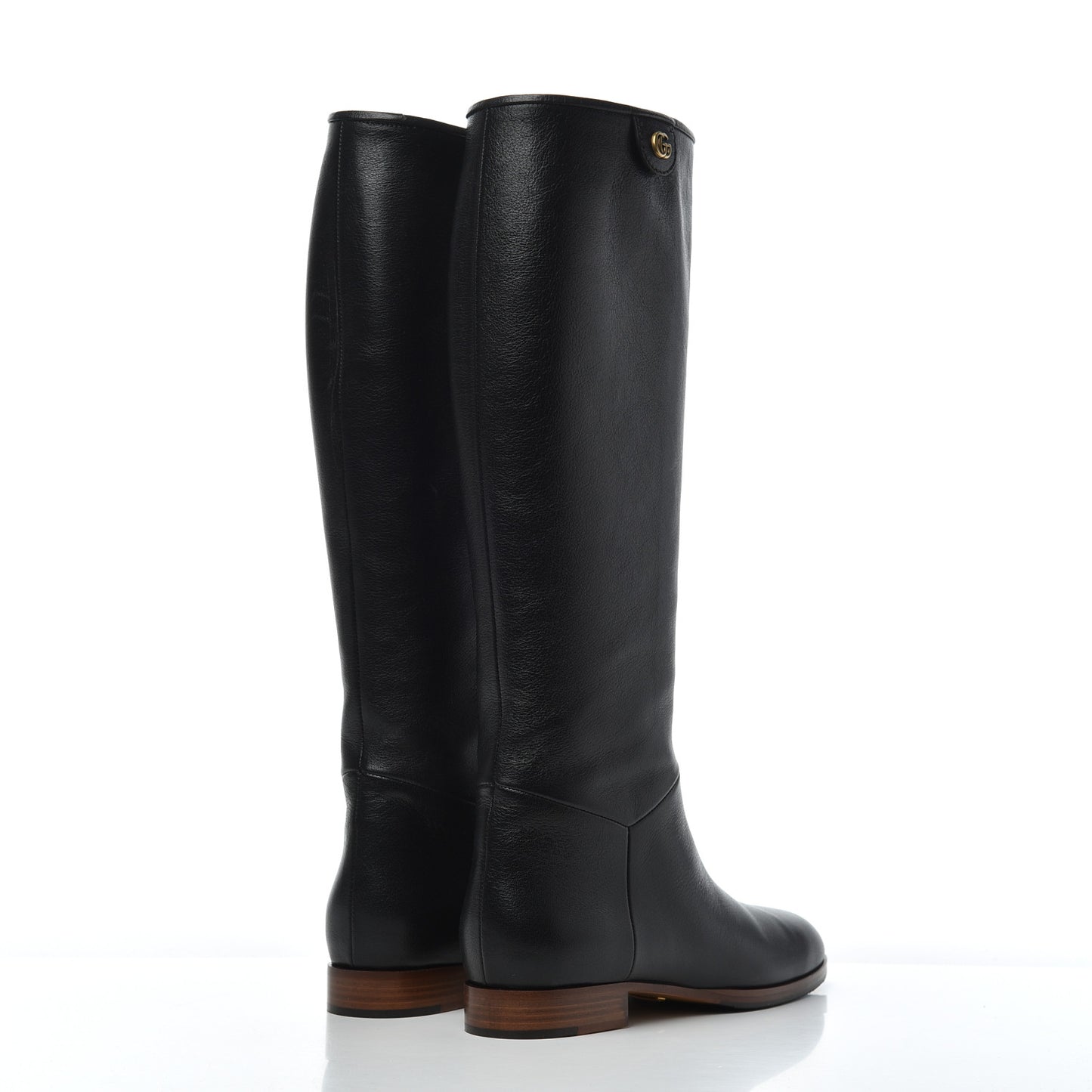 Calfskin Piuma Lux Energy High Boots 37 Black