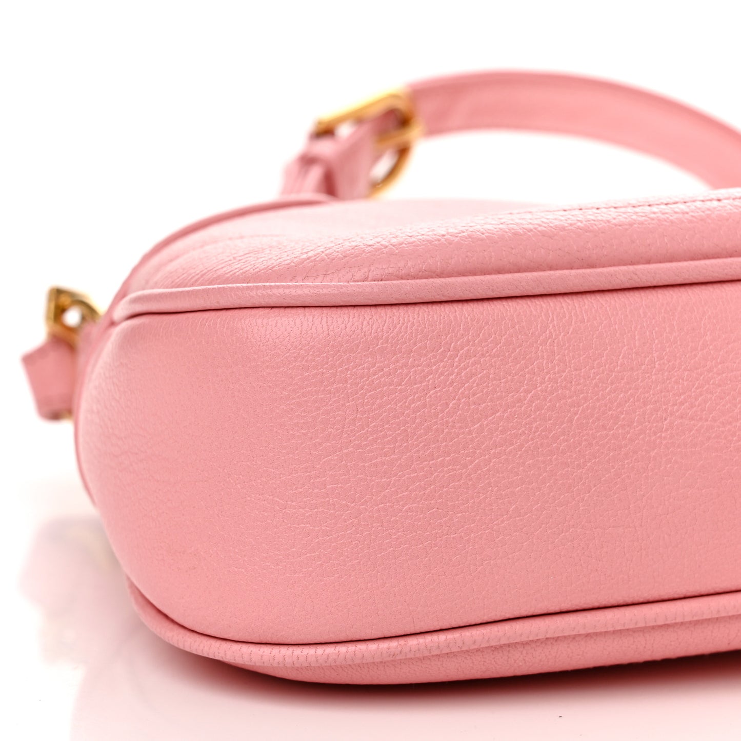 Goatskin Small Aphrodite Shoulder Bag Wild Rose