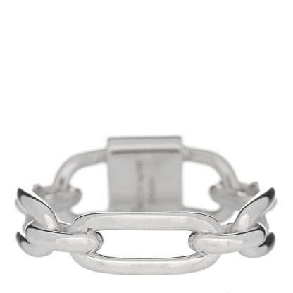 Tiffany Sterling Silver 1837 Small Double Lock Ring 54 7 3 of 4