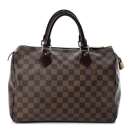 Louis Vuitton Damier Ebene Speedy 30 1 of 9