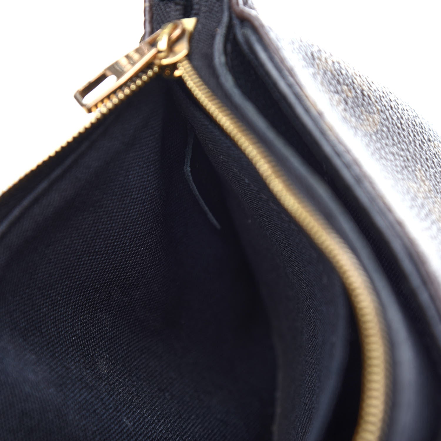 Louis Vuitton Monogram Pallas Clutch Black 8 of 11