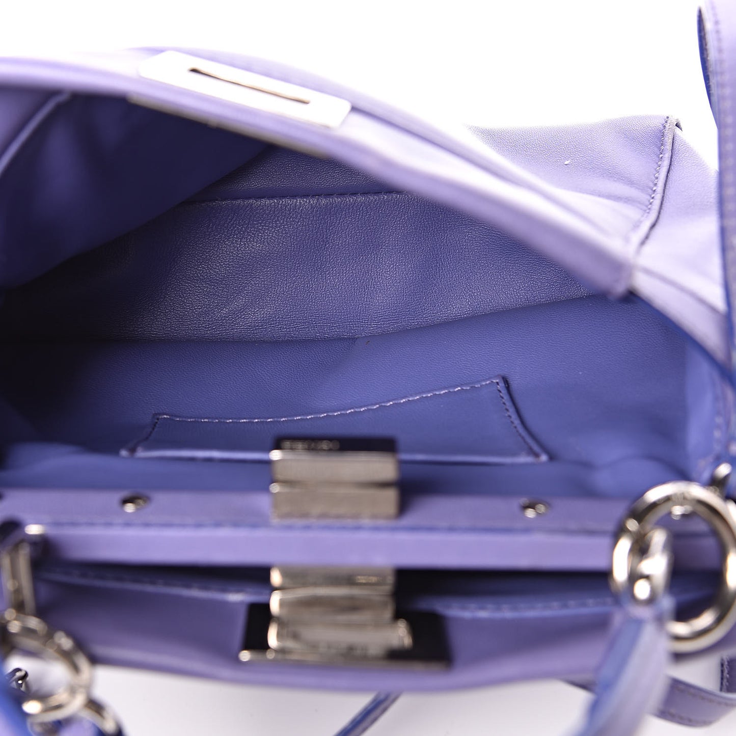Nappa Mini Peekaboo Iconic Satchel Viola Cassis