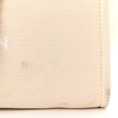 Chanel Mixed Fibers Medium Deauville Tote White 12 of 15