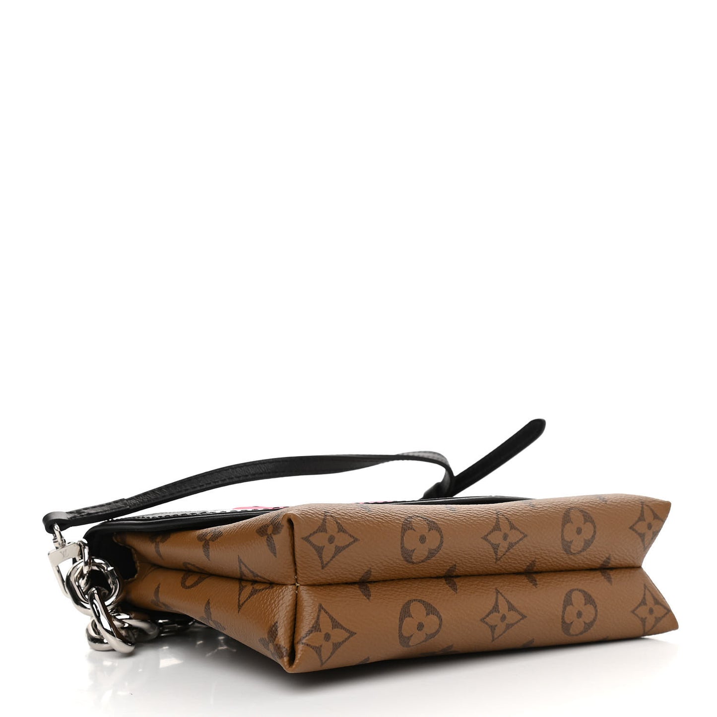 Reverse Monogram Kabuki Pochette Black