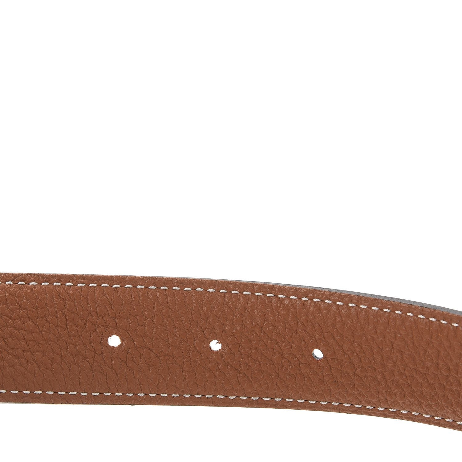 Hermes Box Togo 32mm Guilloche H Belt 90 Black Gold 6 of 9