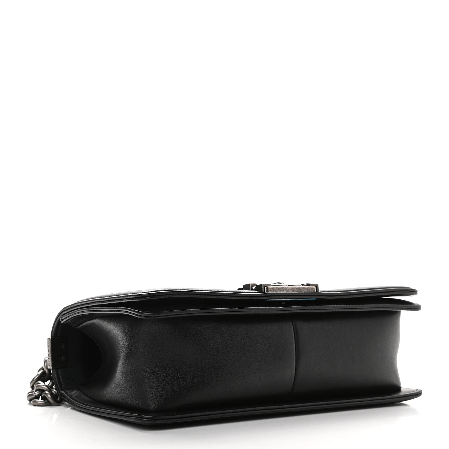 Chanel Calfskin Quilted Medium Boy Flap Black 4 of 9