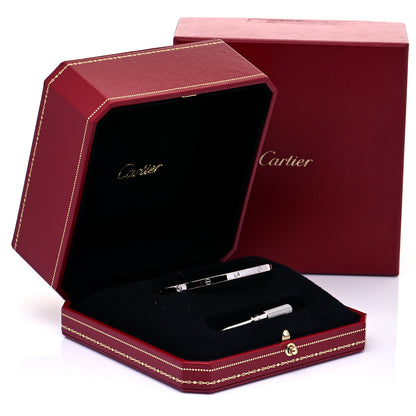 Cartier 18K White Gold 6 Diamond Small LOVE Bracelet 18 7 of 7