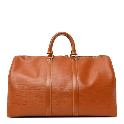 Louis Vuitton Epi Keepall 45 Cipango 1 of 13