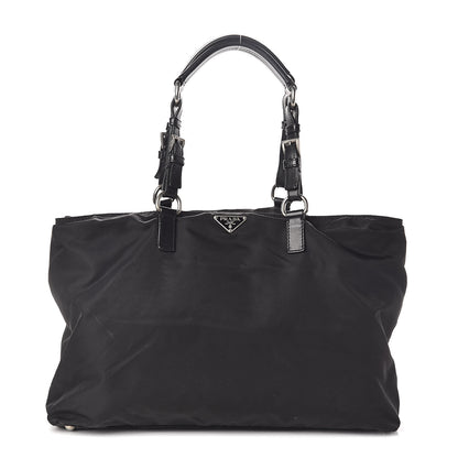 Prada Tessuto Nylon Shopping Tote Black 1 of 9