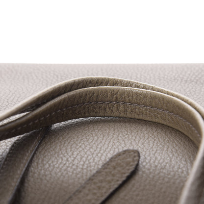 Celine Soft Grained Calfskin Medium Belt Cabas Phantom Souris 14 of 14