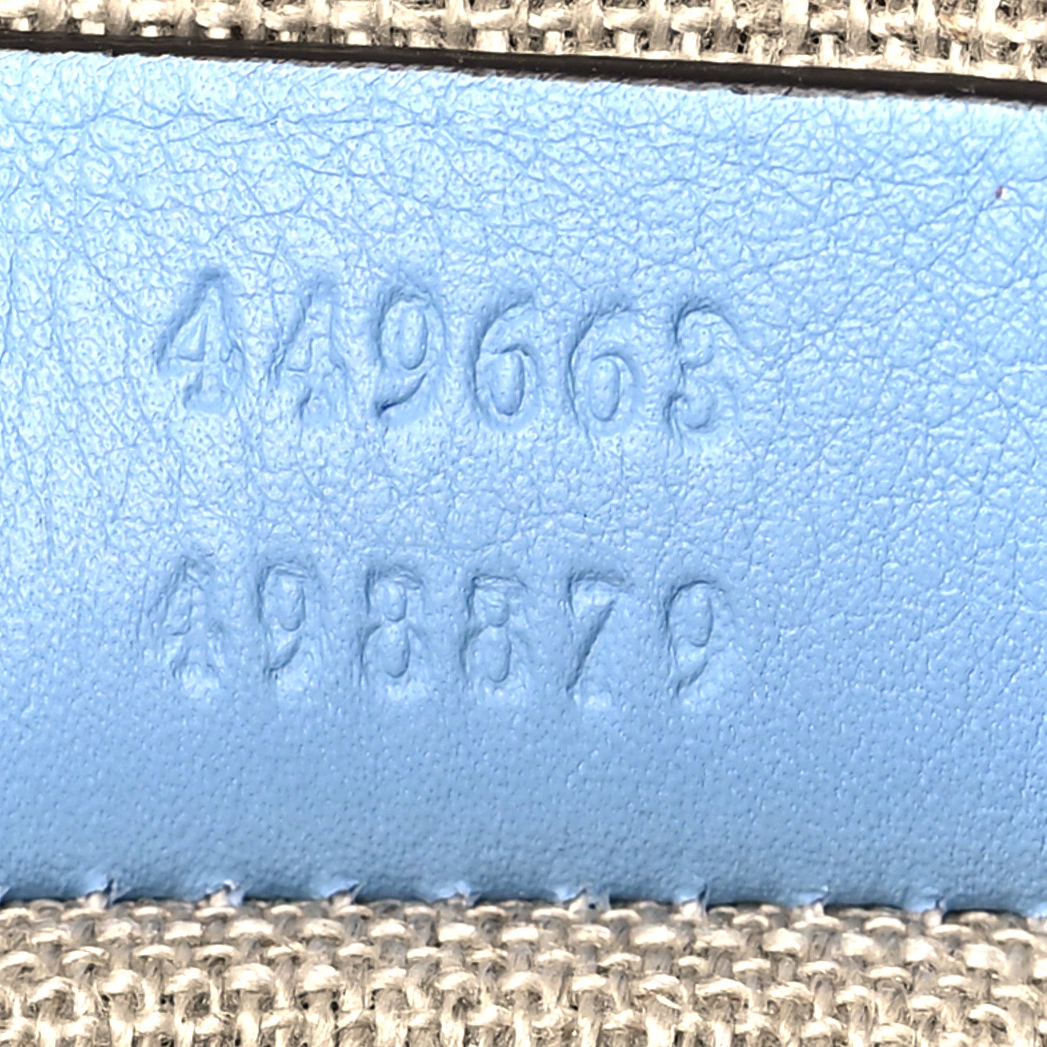 Gucci Microguccissima Medium Dome Bag Mineral Blue 7 of 10