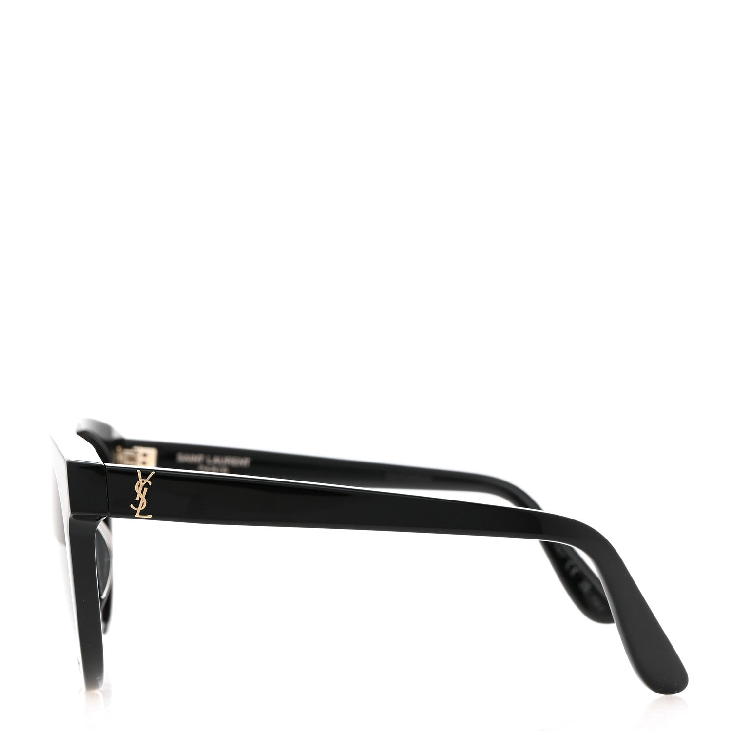 Saint Laurent Acetate Sunglasses SL M25/K Black 3 of 7