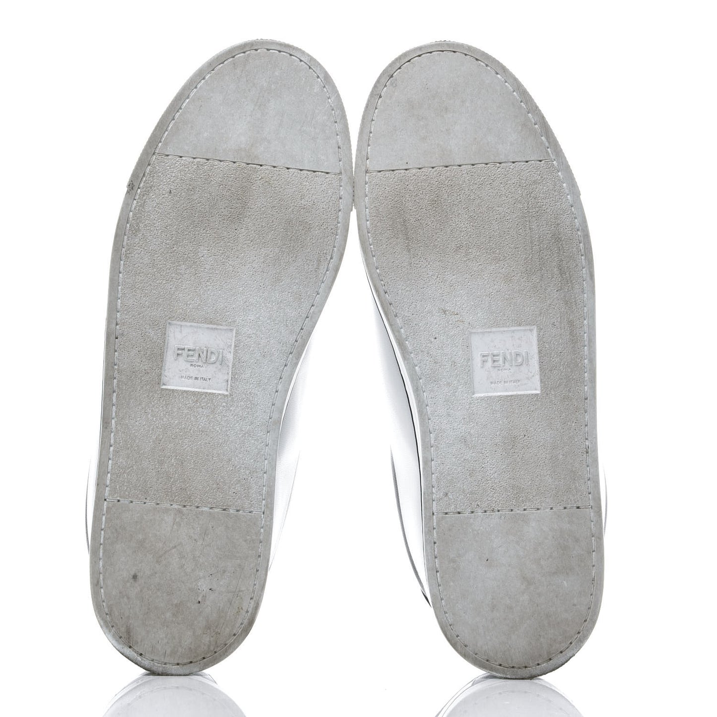 X JOSHUA VIDES Nappa Rockoclick Slip On Sneakers 39.5 Snow White Black